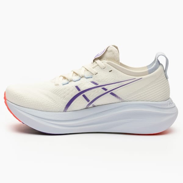 Vista 2 Tênis Feminino Asics Gel-Nimbus 27 Tokyo ASICS BEGE/BRANCO