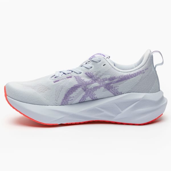 Vista 2 Tênis Masculino ASICS Novablast 5 Tokyo ASICS AZUL CLA/ROXO