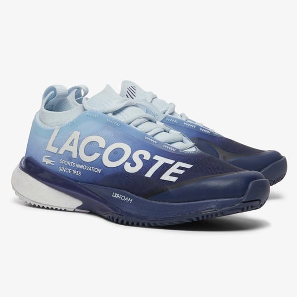 Vista 2 Tênis Feminino Lacoste Ag-Lt25 Lite Lacoste AZUL CLA/AZUL ESC