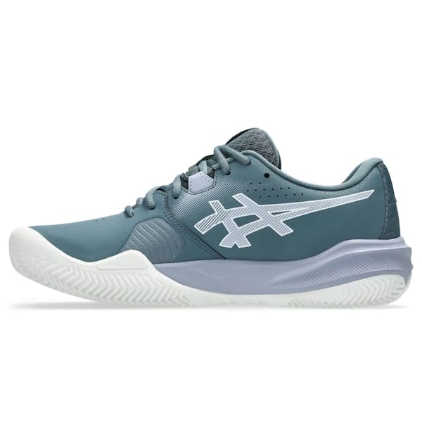Vista 2 Tênis Masculino ASICS GEL-Challenger 15 Clay ASICS CINZA/AZUL