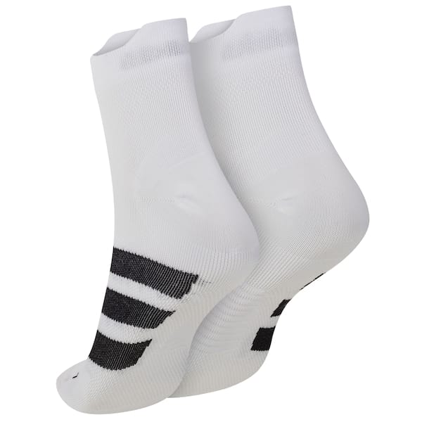Vista 2 Meia De Corrida adidas Adizero Cano édio Adulto 1 Par Adidas BRANCO/PRETO