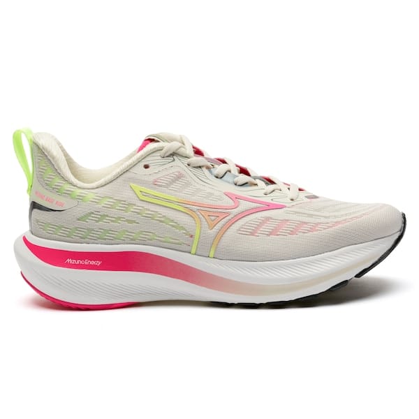 Vista principal Tênis Feminino Mizuno Base Ride Mizuno BEGE