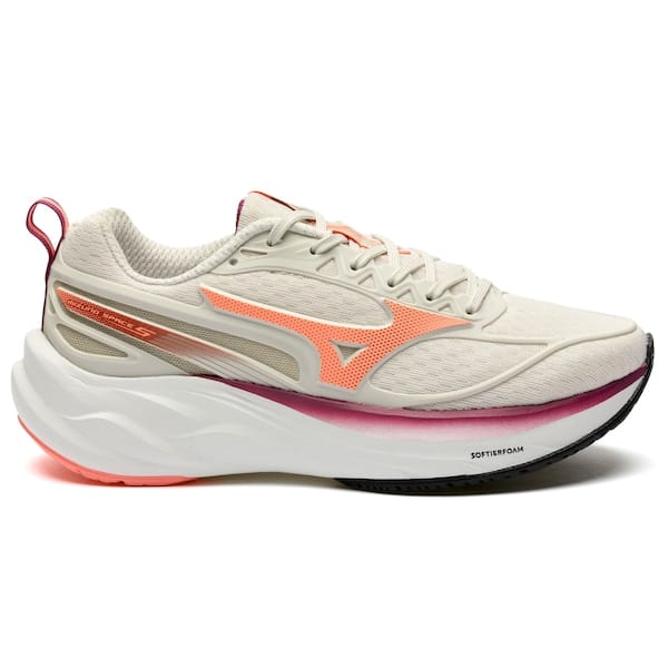 Vista principal Tênis Feminino Mizuno Space 5 Mizuno BEGE