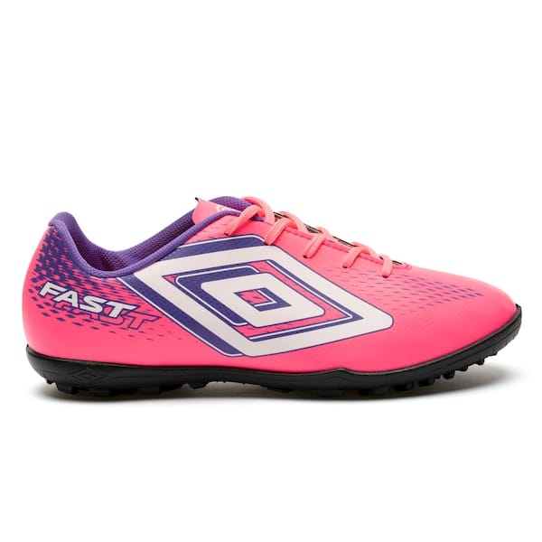 Vista principal Chuteira Society Adulto Umbro Fast II Umbro ROSA/ROXO CLA