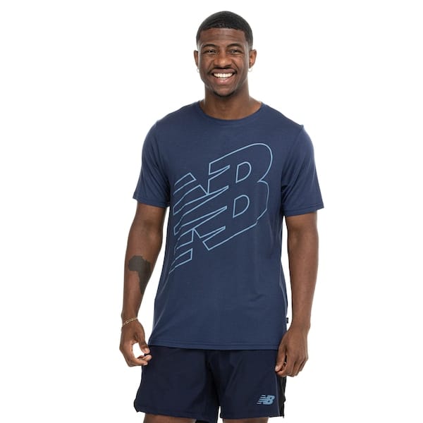 Camiseta New Balance Logo Performance Masculina