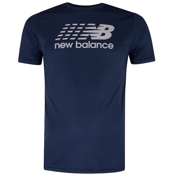 Camiseta New Balance Multi Color Performance Masculina