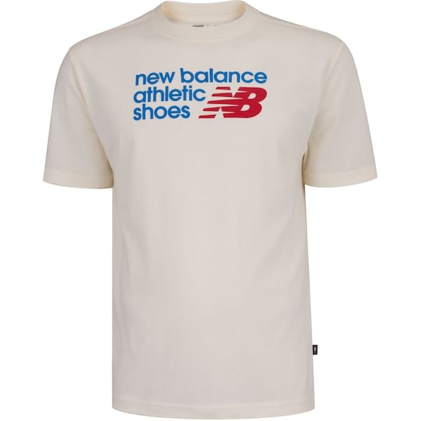 Camiseta New Balance Athletics Relaxed Premium Chest Logo Masculina