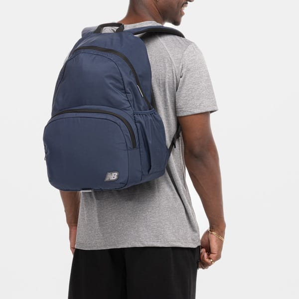 Vista 2 Mochila New Balance Heritage New Balance AZUL ESCURO