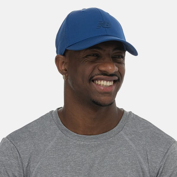 Vista 2 Boné Adulto New Balance Performance Trucker Aba Curva New Balance AZUL