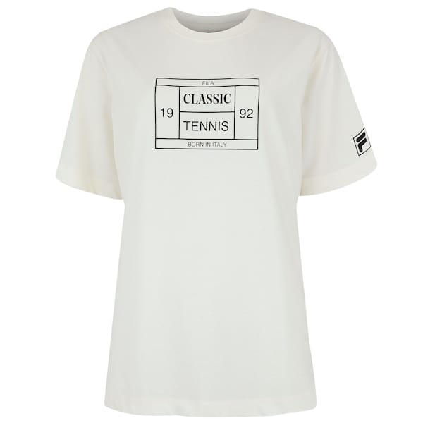 Vista principal Camiseta Fila Classic Tennis Feminina Fila BEGE