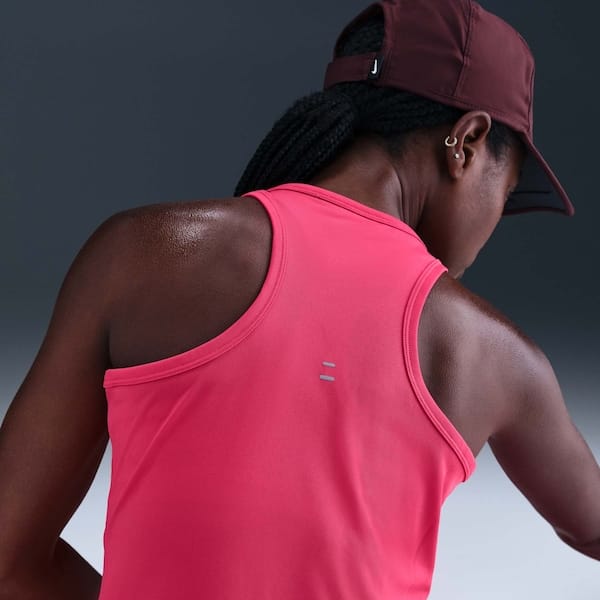 Vista 2 Camiseta Regata Nike Tempo Swoosh Hybrid Tank Feminina Nike ROSA