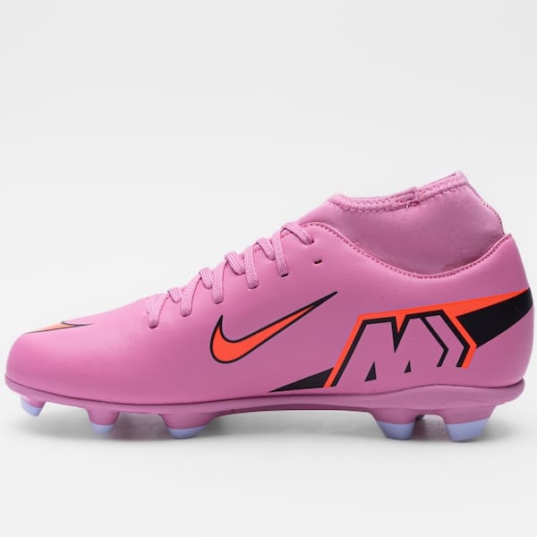 Vista 2 Chuteira de Campo Adulto Nike Mercurial Superfly 10 Club Nike ROSA/VERMELHO