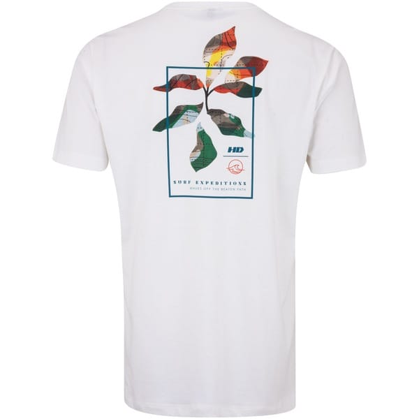 Vista 2 Camiseta HD Folha Nazaré H0206 Masculina Hawaiian Dreams OFF WHITE