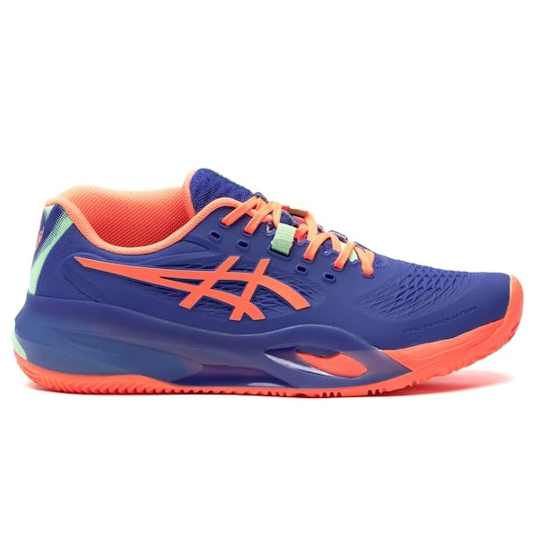 Vista principal Tênis Masculino ASICS GEL-Resolution X Padel ASICS AZUL/LARANJA