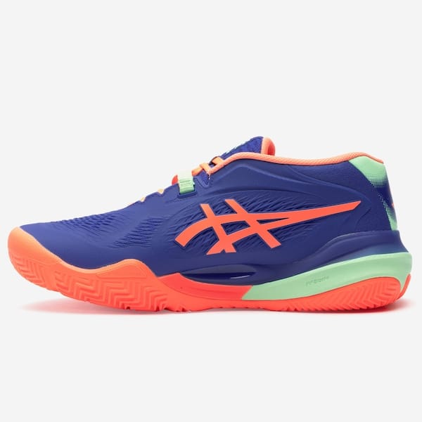 Vista 2 Tênis Masculino ASICS GEL-Resolution X Padel ASICS AZUL/LARANJA