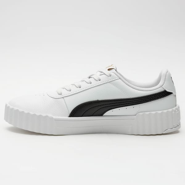 Vista 2 Tênis Feminino Puma Carina 3.0 BDP Puma BRANCO/PRETO