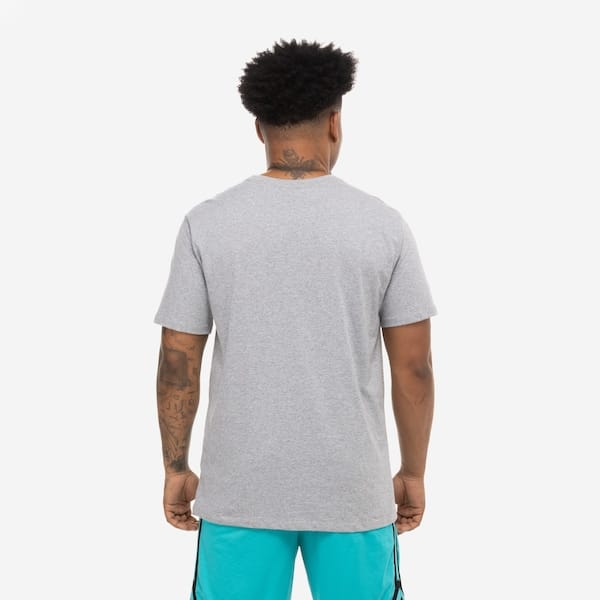 Vista 2 Camiseta NFL Shield NF174 Masculina NFL CINZA MESCLA