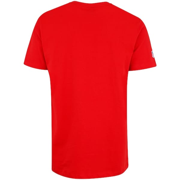 Vista 2 Camiseta Kansas Chiefs NFL Logo NF178 Masculina NFL VERMELHO