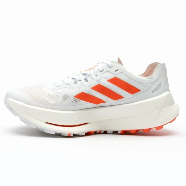 Vista 2 Tênis Masculino adidas Terrex Agravic Speed Ultra Trail Running Adidas BRANCO/LARANJA