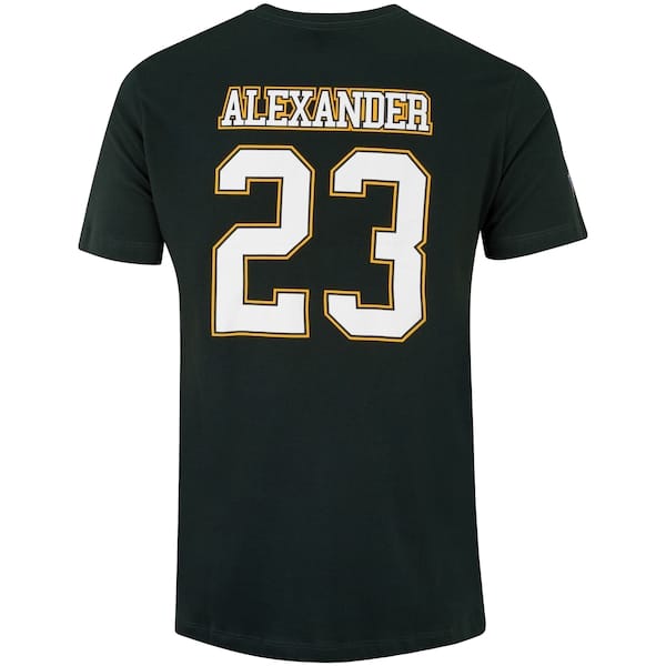 Vista 2 Camiseta Green Bay Packers NFL Player Alexander NF010 Masculina NFL VERDE