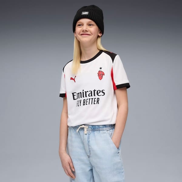 Vista 2 Camisa do Milan II 25/26 Torcedor Puma Juvenil Puma BRANCO