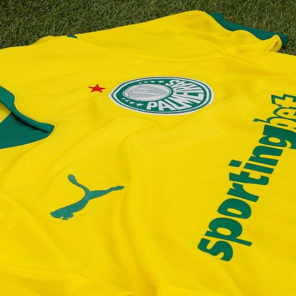 Vista 2 Camisa do Palmeiras III 25/26 Torcedor Puma Masculina Puma AMARELO