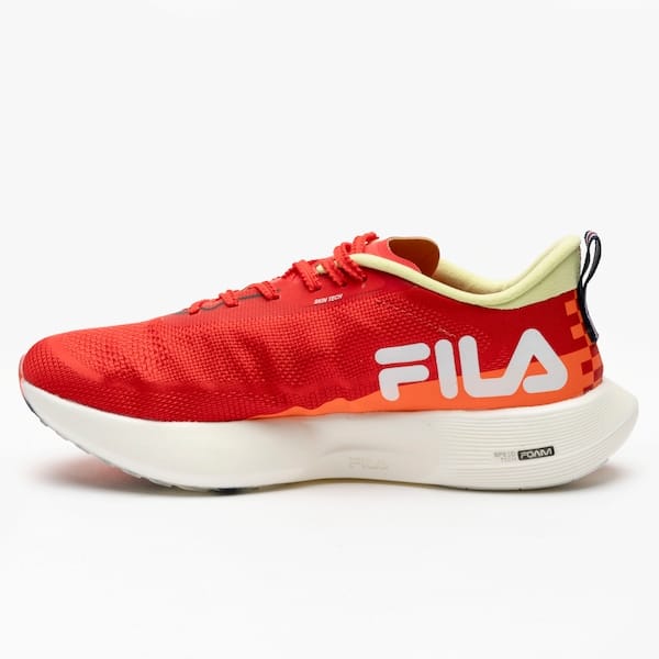 Vista 2 Tênis Feminino Fila KR7 Pro Speed Tech Fila VERMELHO/LARANJA