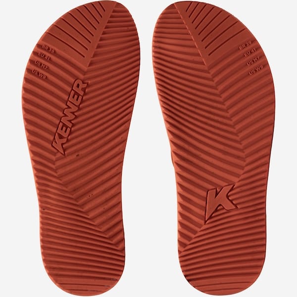 Vista 2 Chinelo Kenner Red Pro Adulto Kenner BRANCO/LARANJA CLA
