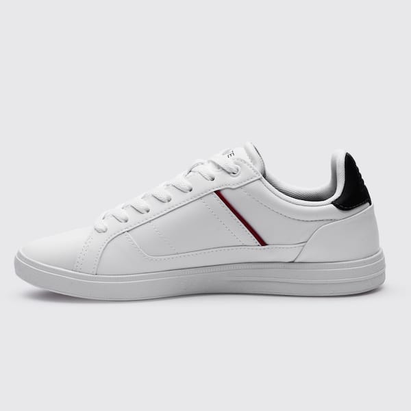 Vista 2 Tênis Masculino Lacoste Europa Pro V Lacoste BRANCO/MARINHO/VERME
