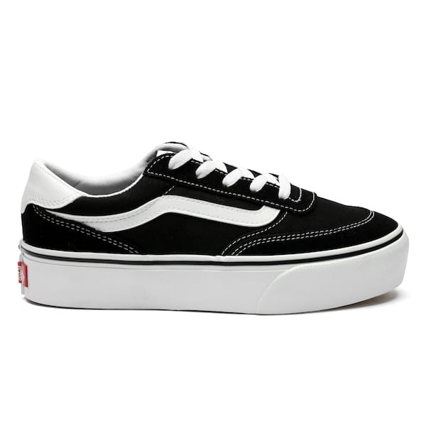 Vista principal Tênis Feminino Vans Brooklyn Ls Platform Vans PRETO