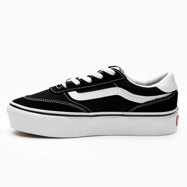Vista 2 Tênis Feminino Vans Brooklyn Ls Platform Vans PRETO