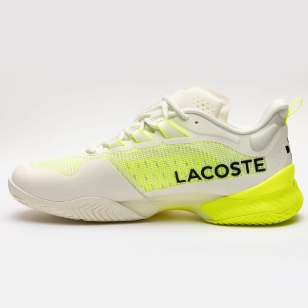 Vista 2 Tênis Masculino Lacoste AG-LT23 Ultra X Daniil Medvedev Lacoste OFF WHITE