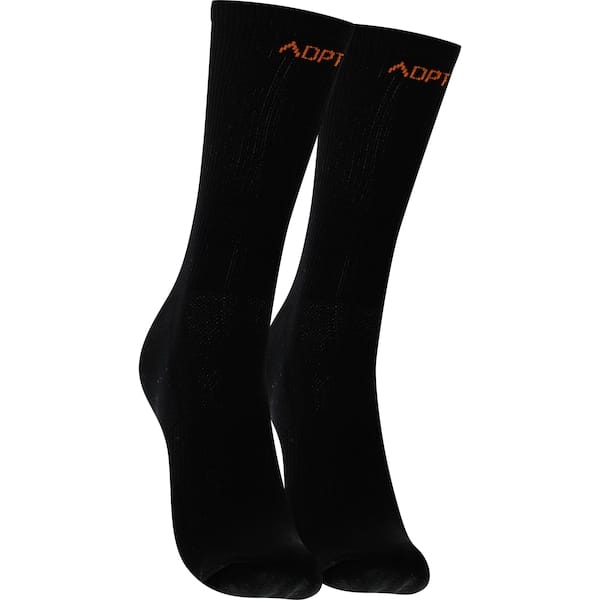 Vista principal Meia De Corrida Cano Médio Olympikus Corre 4 Adulto OLYMPIKUS PRETO