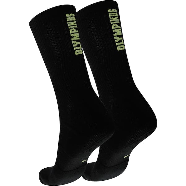 Vista 2 Meia De Corrida Cano Médio Olympikus Corre 4 Adulto OLYMPIKUS PRETO