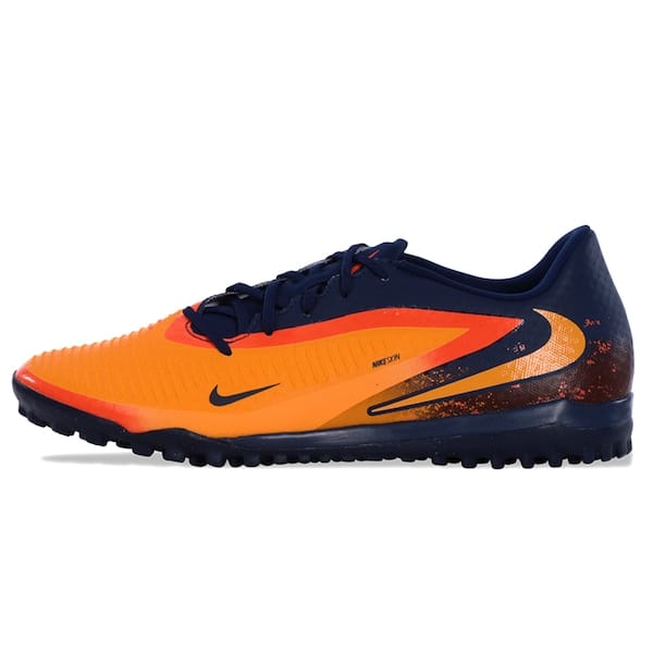 Vista principal Chuteira Society Adulto Nike Erling Haaland Phantom 6 Academy Nike LARANJA/AZUL ESC