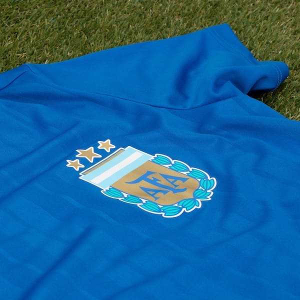 Vista 2 Camiseta da Seleção da Argentina AFA Embossed Infantil Afa AZUL