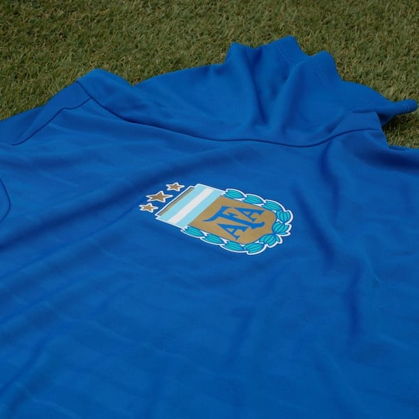 Vista 2 Camiseta da Seleção da Argentina AFA Embossed Masculina Afa AZUL