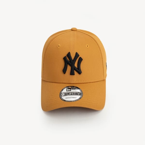 Vista 2 Boné New Yorks Yankees MLB New Era 940 PNT Aba Curva new era BEGE