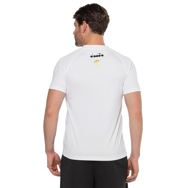 Vista 2 Camisa ABC I 25/26 Torcedor Diadora Masculina Diadora BRANCO