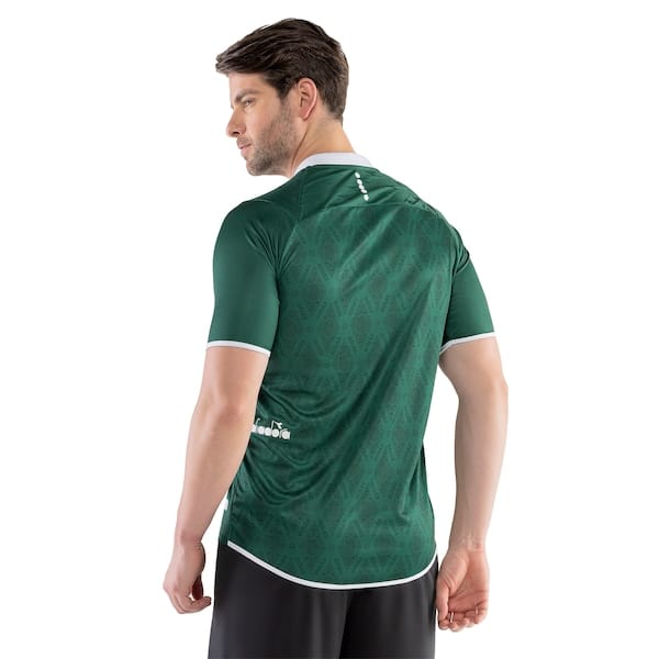 Vista 2 Camisa do Goiás I 25/26 Torcedor Diadora Masculina Diadora VERDE