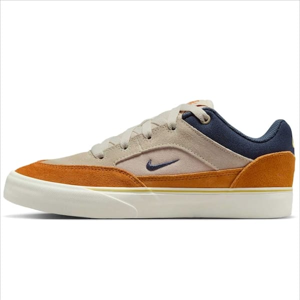 Vista principal Tênis Juvenil Nike SB Malor Nike LARANJA/CINZA