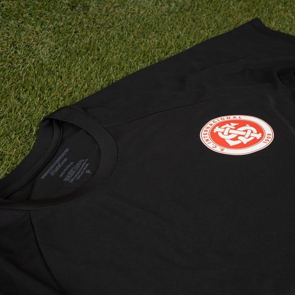 Vista 2 Camiseta do Internacional Basic Betel Masculina Betel PRETO