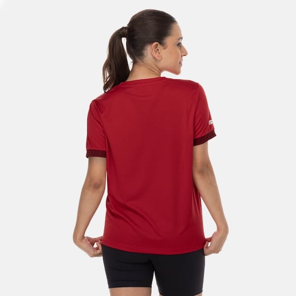 Vista 2 Camiseta do Internacional Colorado II Betel Feminina Betel VERMELHO/VINHO