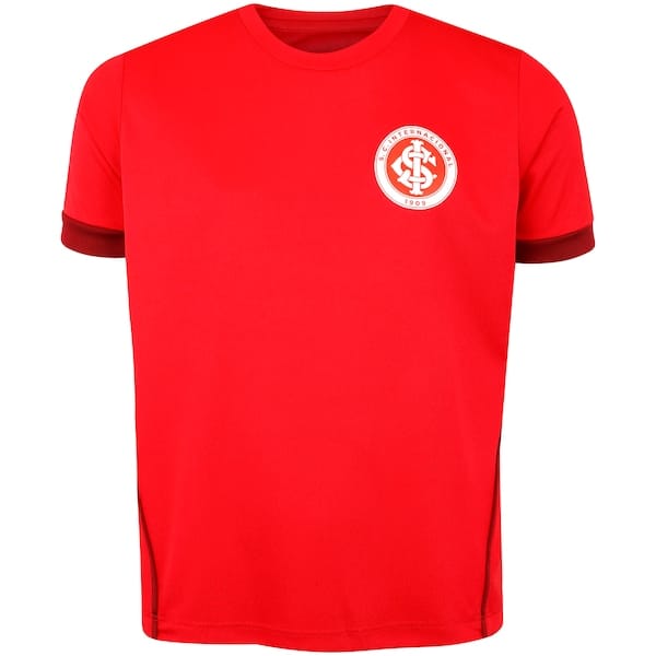 Vista 2 Kit de Uniforme do Internacional II Infantil Betel Camiseta + Calção Betel VERMELHO/BRANCO