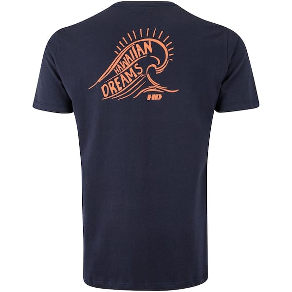 Vista 2 Camiseta HD Dreamers H0418 Masculina Hawaiian Dreams AZUL ESCURO