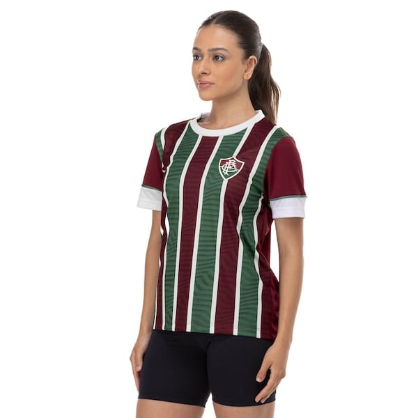 Camiseta do Fluminense Braziline Chiado Feminina