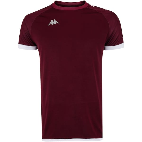 Vista principal Camiseta Kappa Edinburgh Masculina Kappa VINHO