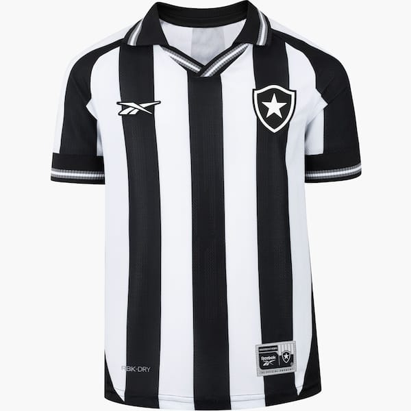 Camisa do Botafogo I 25/26 Torcedor Reebok Juvenil