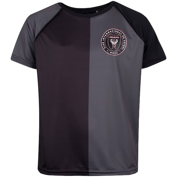 Vista principal Camiseta Inter Miami Balboa Dry Fit Infantil Balboa PRETO