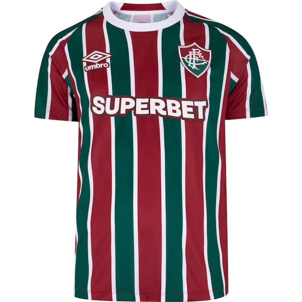 Camisa do Fluminense I 25/26 Torcedor Umbro Nº 10 Masculina
